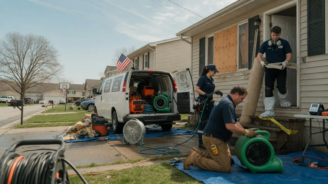 Water Damage Restoration in Orrington, ME near me